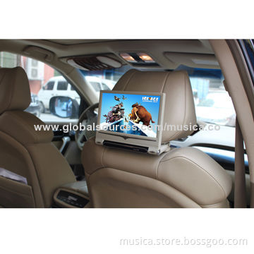 9" wide screen car headrest monitor